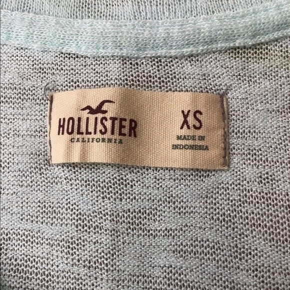 Hollister Ice Mint Green Crop Top - Picture 4 of 4
